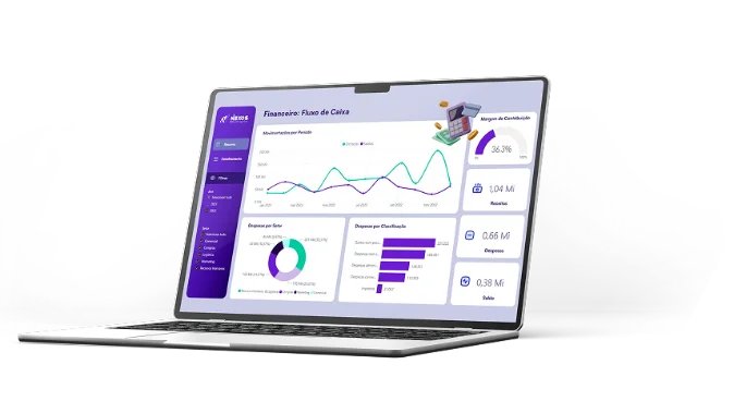 Dashboard completo com Claude